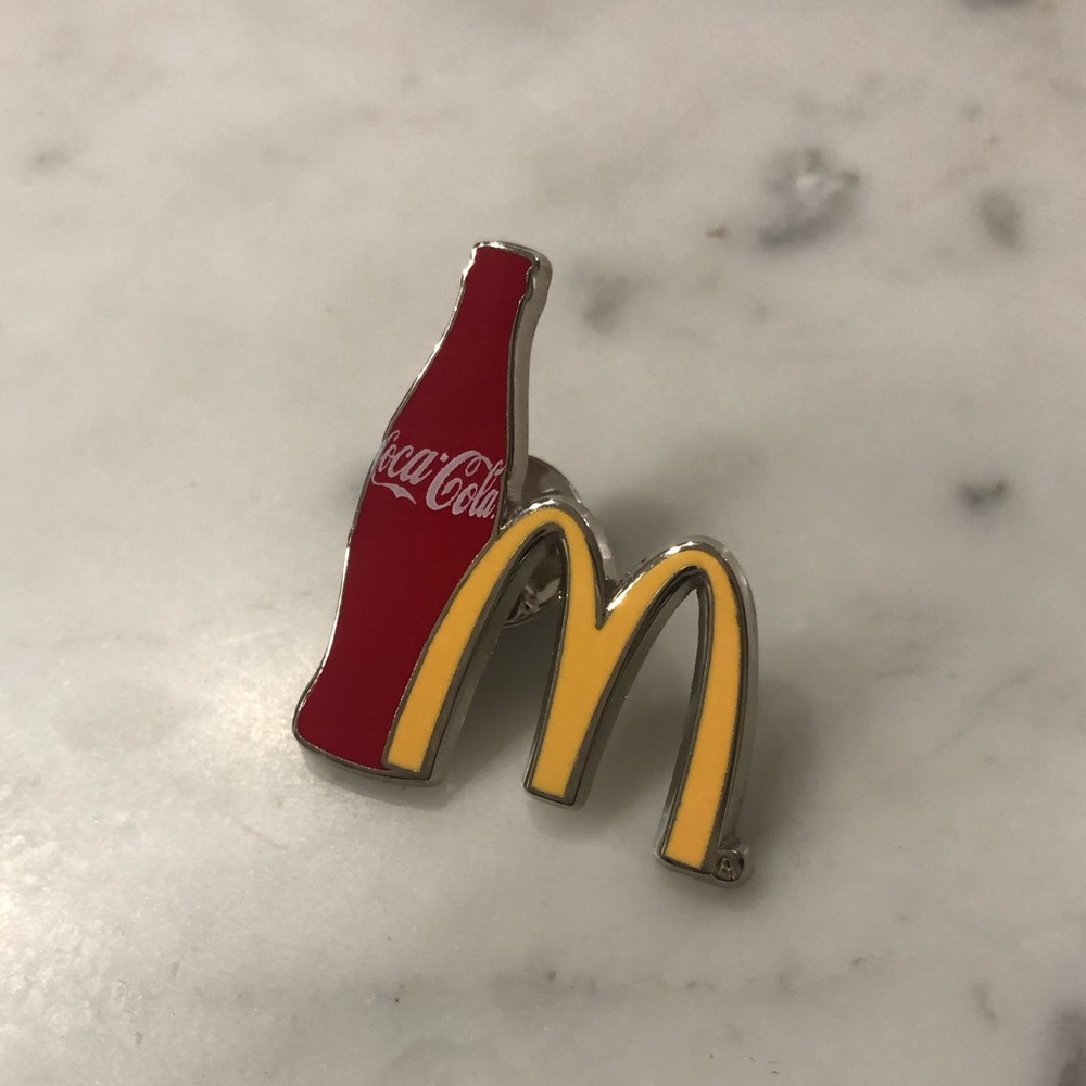 McDonald’s X Coca-Cola enamel pin